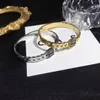 Designer Cuff Bangle Gold Plated Love Women Spring Romantic Princess Family Charm Gift Armband Jewelry Wholesale S166