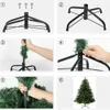 Decorações de Natal Árvore Artificial de PVC 150180210cm Verde Grande Abeto Xmas Pinheiro Reutilizável 231110