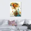 Canvas Poster Art of Math Abstract Woman Picture Print Giclee för Hotel Hall Wall Decor