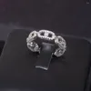 Кластерные кольца Взрыв модели красивые простые кнопки циркония кольцо мода ежедневная женская ювелирные украшения Zk30
