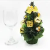 Kerstdecoraties Mini Trees 20cm decoratieve boomartikelen voor thuis- en kantoordecoratie CT07