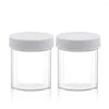 Storage Bottles 30pcs 120g Empty Clear PET Plastic Jar Container Powder Pot Tin Facial Cleanser Hand Gream Cosmetic Packaging