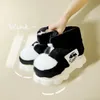 Warm Mo 846 Winter Dou Women's Plush Lining Slippers Wrapped Heel High Top Fashion Light Weight Design Shoe for Men's Indoor 231109 136