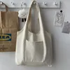 Shopping Bags Fashion Women Canvas Bag Foldable Supermarket Handbag Aesthetic Personalized Super Mistress Ladies Reusable Eco