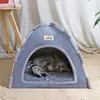 Cat Beds Furniture PUPCA Pet Cat Tent Cave Hut Cat Sleep House For Kitten Puppy Playpen Cage Basket Cat Nesk Kennel Small Dog House Bed Chihuahua 231109