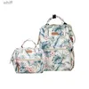 Sacos de fraldas 2 pçs grande e médio moda múmia maternidade saco de fraldas do bebê mochila de viagem para cuidados com o bebê bagl231110