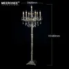 Vintage Crystal Floor Lamp Floor Bronze Stand Light Fixture Cristal Candelabra Silver Standing Lamp High Quality Decoration Lighting