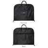 Duffel Bags Suits Men Bag Folding Garment Oxford Black 204 Waterproof Suit For With Cover Business Travel 2023 Clothes Handle