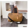 nnb Duffel Bags Designers Mode Luxe Hommes Femme Commerce Voyage Sacs à main en cuir Grande capacité Fourre-tout Carry On Lage Nuit Semaine Dhnpb