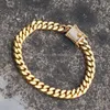 Мужской браслет Miss Jewelry Urban Jewelry из 18-каратного золота с кубинскими звеньями