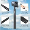 Selfie Monopods Vrig Uurig TP-13 Invisible Selfie Stick för Insta360 One X3 X2 X One R RS Action Camera w/ 1/4 "Utökad monopod Pol Q231110