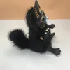 Marionnettes Bastet créature fantastique animal marionnette en peluche poupée dieu oriental chat pharaon égyptien chat doux poupée en peluche jouets cadeau 231109