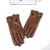 Mitaines Belle Gant Épaississement Étudiant Simplicité Peluche Double Pont Gants Classiques Garder Au Chaud Wrap Doigt Femme Homme Gants D'hiver AAZ32