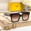 Fashion designer women oversized square sunglasses roma sunglasses made of black acetate Ladies Square glasses 40101