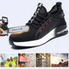Safety Shoes Safety Shoes Work Shoes Steel Shoes Toe MEN'S Strike Test Indestructible Work Boots Are Safe and Light in Weight. 231110
