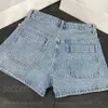 Letters Womens Shorts Pants Sexy Mini Denim Shorts Vintage Letters Women Shorts