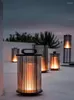 Villa moderne étanche lumière de jardin énergie solaire lampe de pelouse extérieure Simple paysage lumières projet atmosphère sol