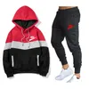 Heren Autumn Winter Tracksuits Hoodie broek stukken Casual tracksuit mannelijk sportkleding merk kleding zweetpak plus size s-xxxl