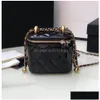 NNB Wallets مصمم حقائب سلسلة مربع محفظة Womens Classic Handbag Fashion Leisure Pu Women Single Shoder Tricolor Messenger Bag Bag Ha Dh1oe