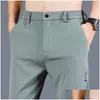 Pantalones para hombres Pantalones para hombre Primavera Verano Otoño Golf Alta Calidad Elasticidad Moda Casual Pantalones transpirables 230516 Drop Entrega Appar Dhgyx