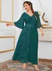 Sukienki plus size kobiety wielkości maxi 2023 Summer luksusowy designerski swobodny elegancki muzułmański turecki afrykańskie wieczorne ubrania na imprezę