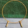 Party Decoration Wedding Arch Frame Diameter Of 2M Backdrop Stand Metal Circle Flower Balloons Balloon