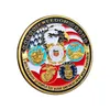 Artes e ofícios American Eagle Navy Marine Corps Medal das cinco principais potências militares do Exército dos Estados Unidos