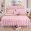 Saia de cama produtos de roupas de cama flores moda adesivos coloridos lençóis de cama travesseiros de cama têxteis domésticos de cama 230410