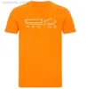 Męskie T-shirty Formuła 1-shirt Racing Serving Rally Rally Suit T-shirt z krótkim rękawem pamiątkowy pół bielizny 2023 M230410