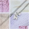Pendant Necklaces Pendant Necklaces Sis Lil Sister Necklace Heart Puzzle Big Little Family Bff Friendship Jewelry Drop Delivery Jewelr Dhbi1