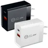 Snabb snabba laddare EU US Power Adapter Typ C PD USB C Wall Charger Plugs för iPhone 15 11 12 13 14 Samsung Smart Mobile Telefon B1