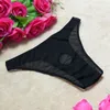 Slip Sexy Lingerie Hommes Sous-Vêtements En Maille Mémoires Ouvert Devant Poche Trou Évider Transparent Taille Basse Mâle