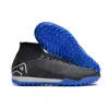 Mercurial Superfly IX Elite TF Soccer Shoes Mens Boys Cleats Blue Football Boots Size 35-45eur