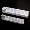 Smyckespåsar Plastiskt transparent högkvalitativ pärlor förvaringsorganisatör present Makeup Travel Packing Display Holder Wholesale