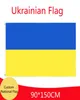 Ukrainische Flagge 90cmx150 cm Wirbelgröße und Custom die anderen Nationalflaggen Aktivität Banner6882054