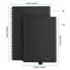 Anteckningar A5 B5 Smart Erasable Notebook Paper Notepad Pad and Pen Pocketbook Diary Office School Ritning Gift 230408