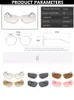 Sunglasses Frames Y2k Women Men Oversized Brand Designer Gradient Goggle Sun Glasses Steampunk Shades Eyewear Mirror Eyeglasses 231110