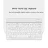 Slim Portable Wireless Mini Tablet Keyboard For IOS/WINDOWS/ANDROID 9.7-10 inch Tablet Phone ABS Keyboard with round keycap