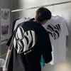 Erkek tişörtleri noestamal kırık aşk baskılı yaz erkek tişört giyim hip hop kısa kollu tshirt gündelik tshirt oneck tshirt 230408