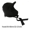 Berets Troopers Trapper Chapéu Quente Chapéus de Inverno Caça com Tie Strap Down Algodão Ski Balaclava À Prova de Vento H9ED