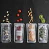 Jewelry Pouches Reusable Containers Silicone Food Fresh Bag Vacuum Sealer Fruit Meat Milk Storage Waterproof With Zipper Lock 4Pcs/Set