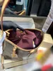 Designerskie kobiety na ramionach luksusowe przewierzenie prawdziwe skórzane torby na podniszczanie 2 w 1 hobo crossbody torba z portfelem monety mody torebki torebki bownot torebki