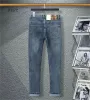 Designer jeans herrar byxor linne byxor hip hop män jeans orolig rippad cyklist smal fit motorcykel denim för män M-3XL FD14