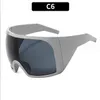 Nouveau Super Large Lens Anti Splash Intégré hommes lunettes de soleil de cyclisme en plein air pour femmes Sport Big Frame entouré de lunettes de soleil conjointes