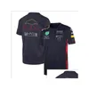 F1 Racing Suit Summer Team Lapel Shirt Same Style Customization Drop Delivery Dhh4S