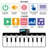110x36cm Electronic Musical Mat Keyboard Piano Play Mat Instruments Sounds Intelligence Developing Musical Toys Gift for Kids