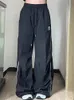 Pantaloni da uomo Y2K Uomo Streetwear Techwear Nero Cargo Coreano Harajuku Pantaloni da paracadute Pantaloni da donna Pantaloni sportivi Gamba larga Pantaloni da jogging Pantaloni Abbigliamento 231110