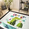 Carpets Nordic Ins Cartoon Cotton Kids Toys Carpet Baby Play Mat For Children Developing Rugs Rug Machine Washable Folding