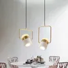 Pendelleuchten Nachttischlampe Kreativer moderner Kronleuchter für Wohnzimmer Schlafzimmer Foyer Bar Hängeleuchte Home Indoor Decor Glanz