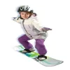 Attacchi per snowboard 107 cm Suprahero Snowboard - Tavola per principianti con attacchi avvolgenti regolabili - Argento 231109